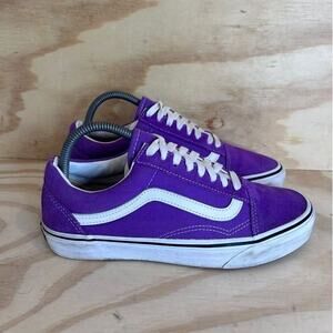 Vans Off The Wall - Old Skool - Sneakers - Purple - Women's - 8.5